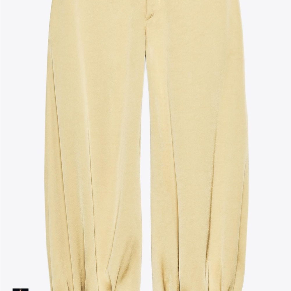 Zara satin balloon pants golden size M